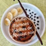 Muffin Banane aux pépites de chocolat noir